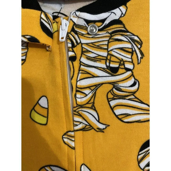 BABY UNISEX DISNEY MICKEY & MINNIE HALLOWEEN ONE PIECE ZIP UP SIZE 0-3 MONTHS - Picture 6 of 10